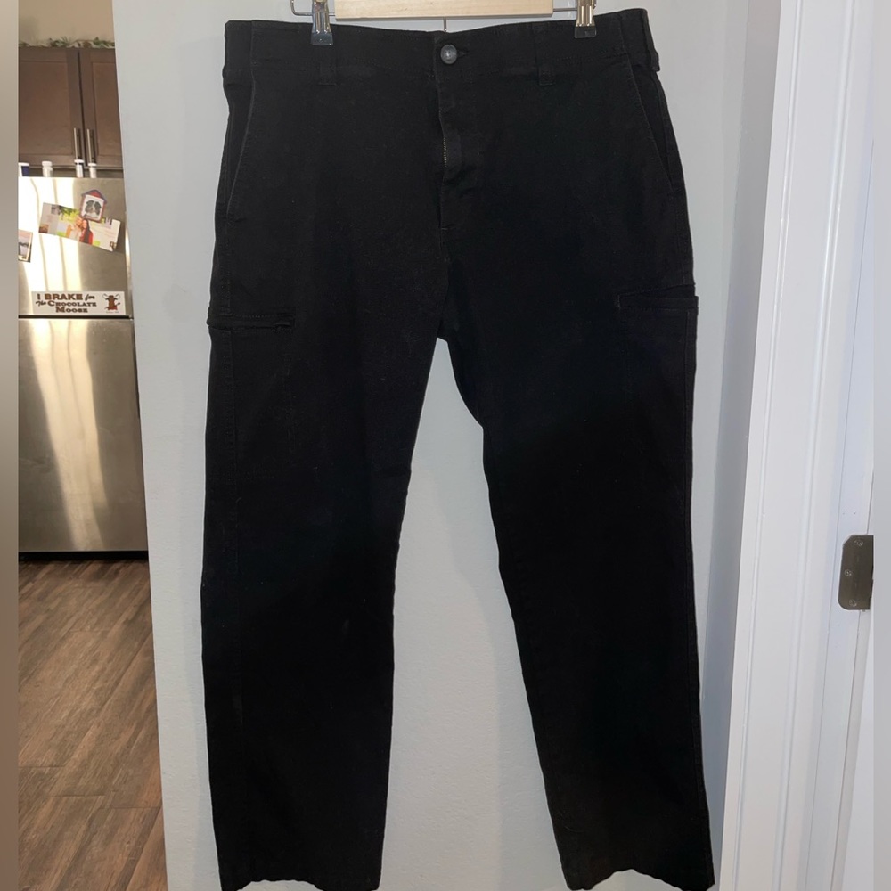 Mens Lee Size 36x32 Black Denim Pants
